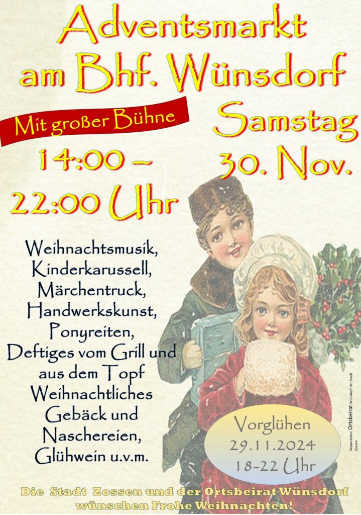 Weihnachtsmarkt Wünsdorf 2024